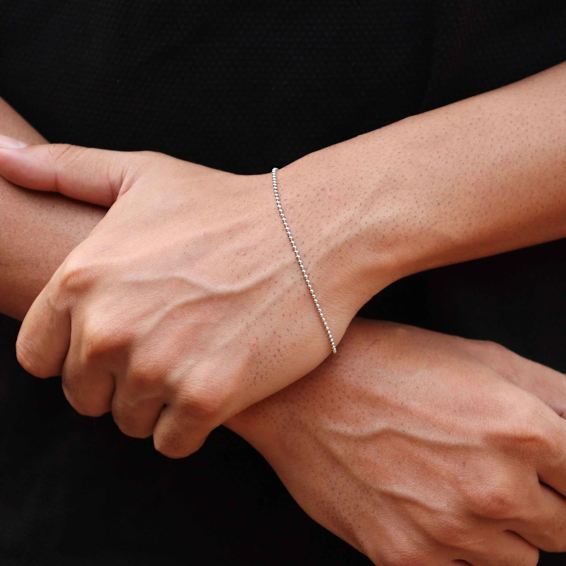 Single Line Ball Chain Bracelet