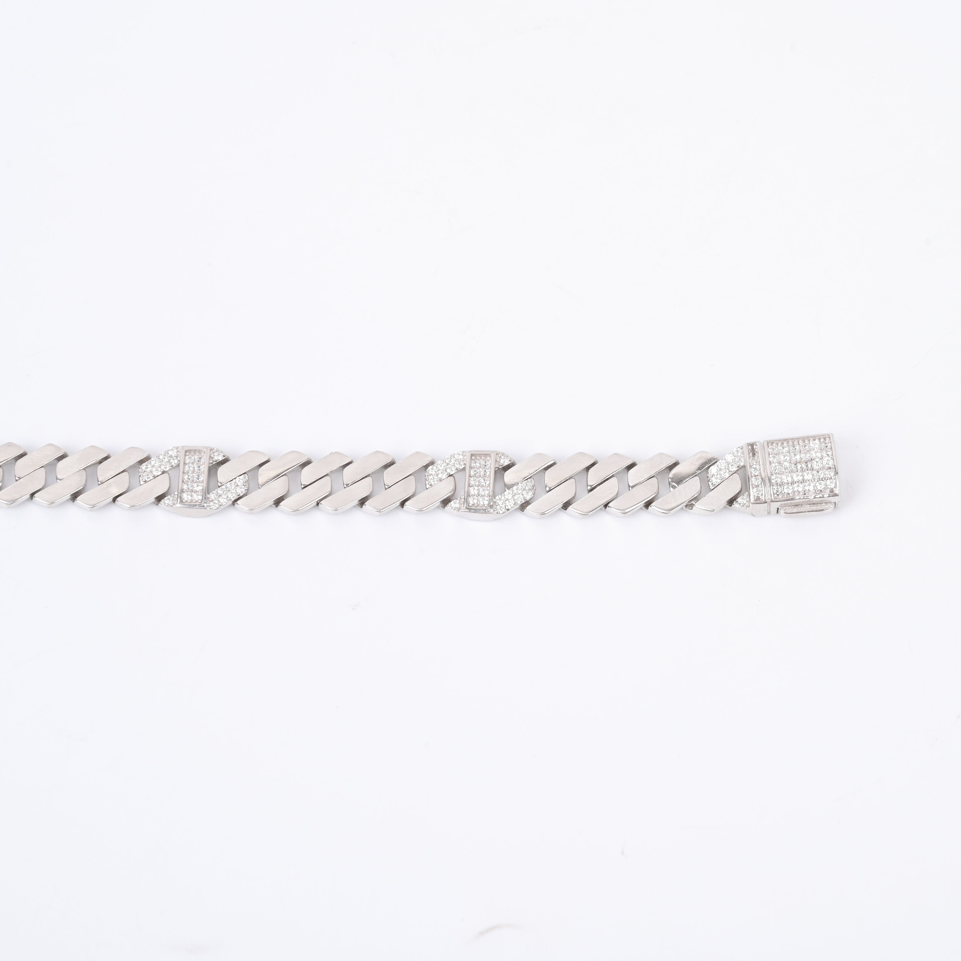 Cuban 925 Sterling Silver Bracelet