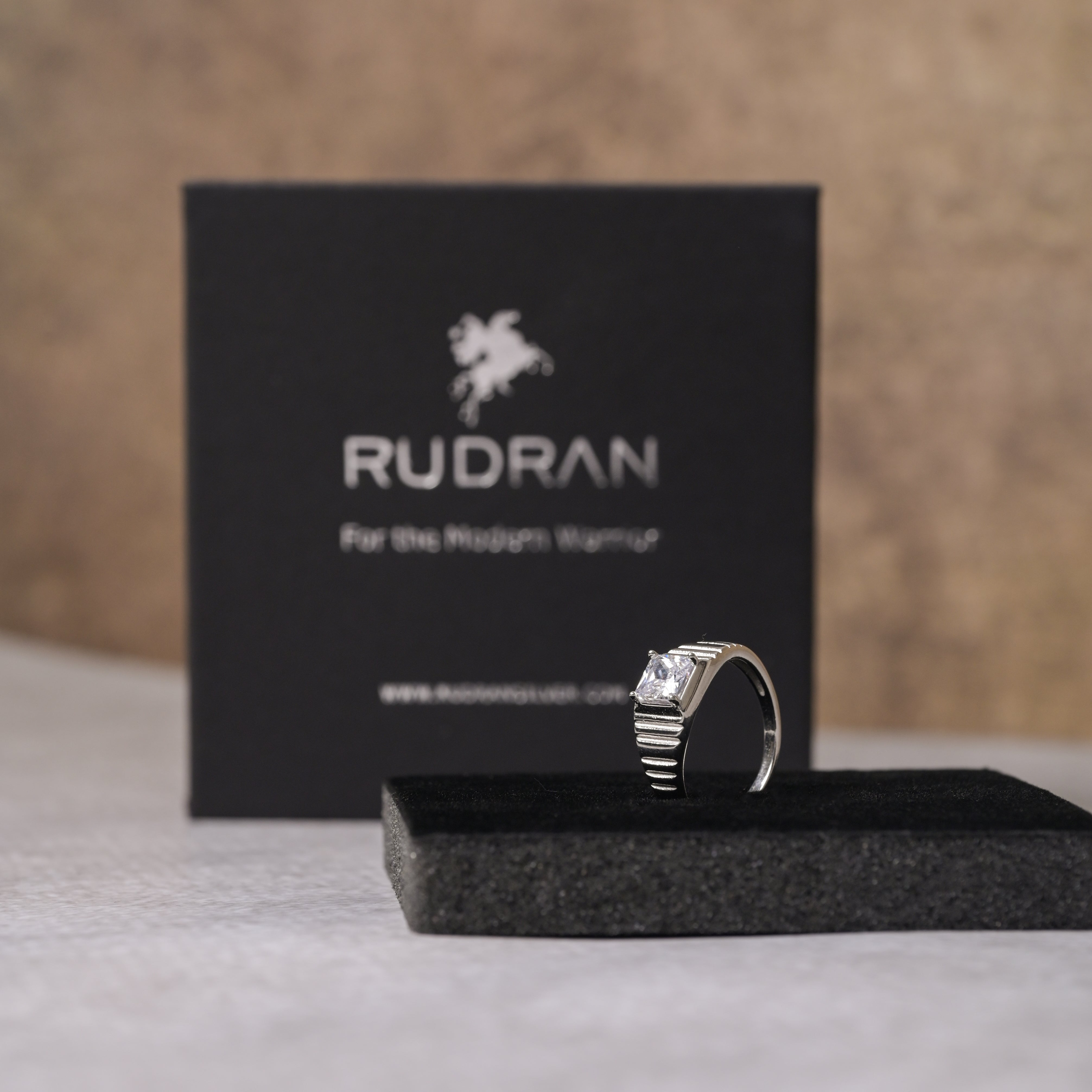 Marius Step Men 925 Sterling Silver Ring