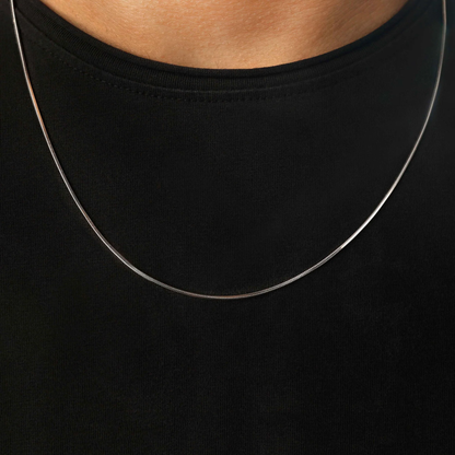 925 Silver Sleek Fancy Chain