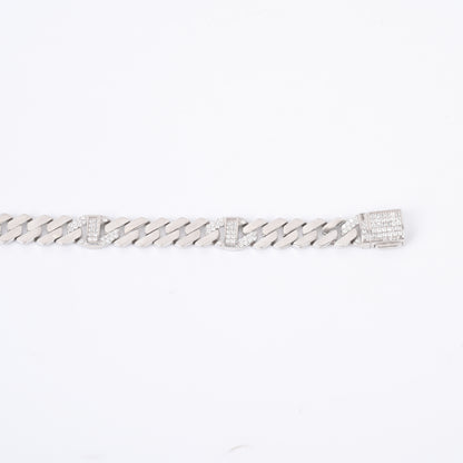 Cuban 925 Sterling Silver Bracelet