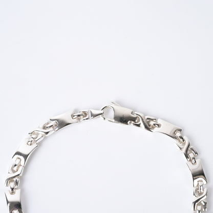 Majestic Link Casted 925 Silver Bracelet