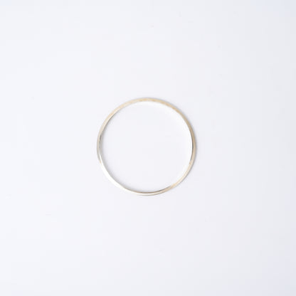Sleek Diamond Cut 925 Silver Kada