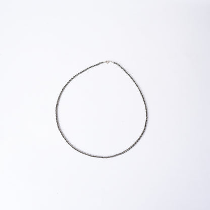 Trailblazer Rhodium Plated 925 Silver Neck Chain