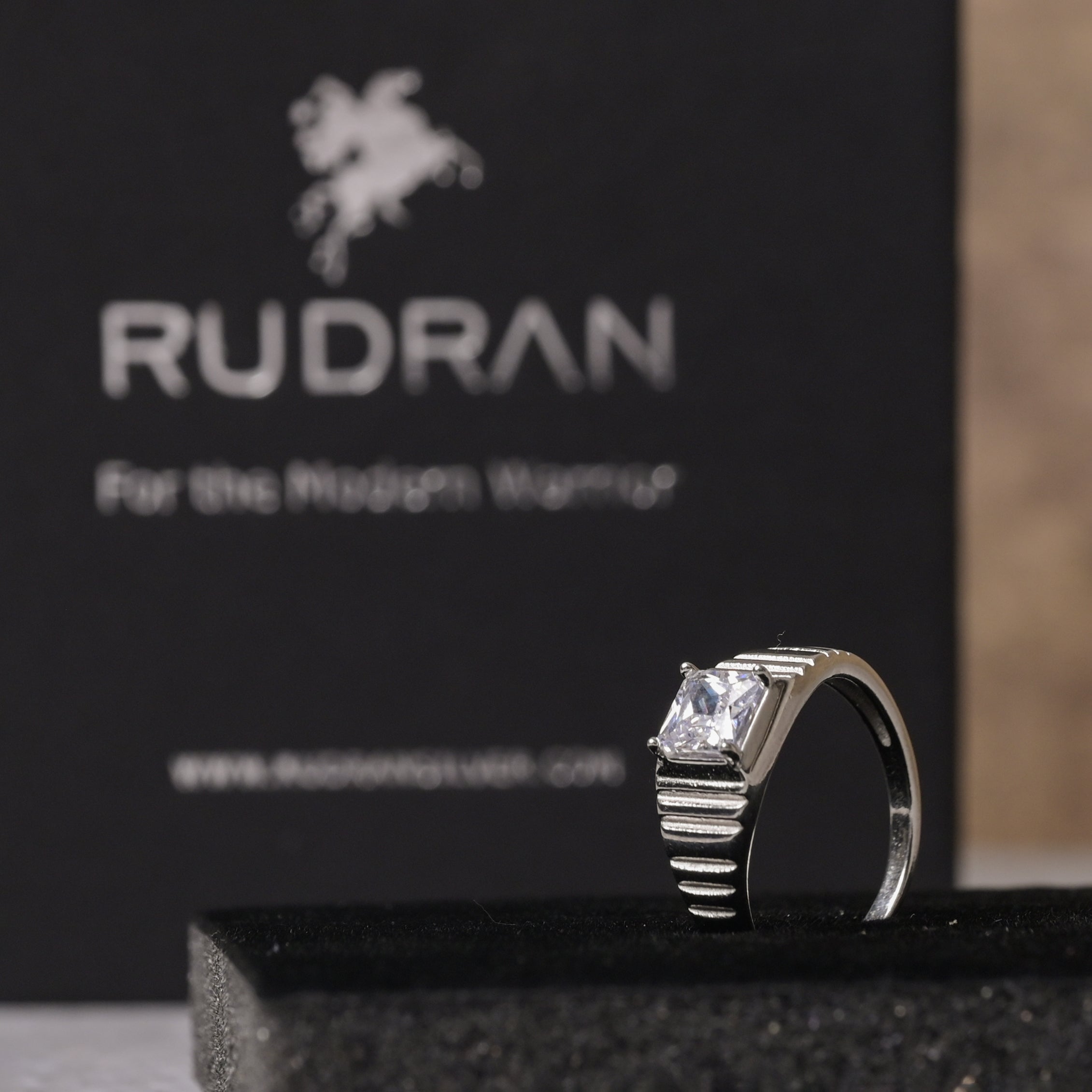 Marius Step Men 925 Sterling Silver Ring